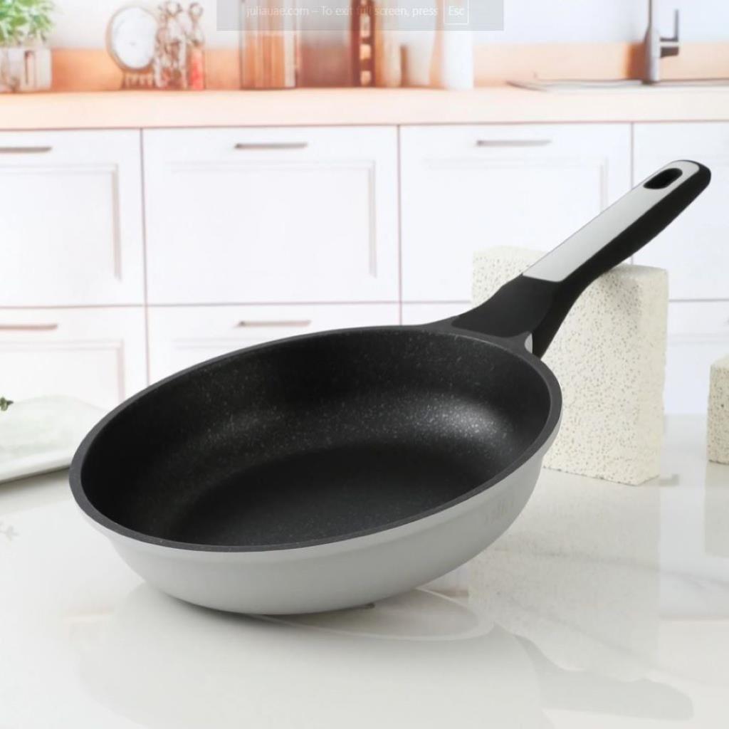 ELITE-LUX FRYPAN WITHOUT LID 28CM-LIGHT GRAY
